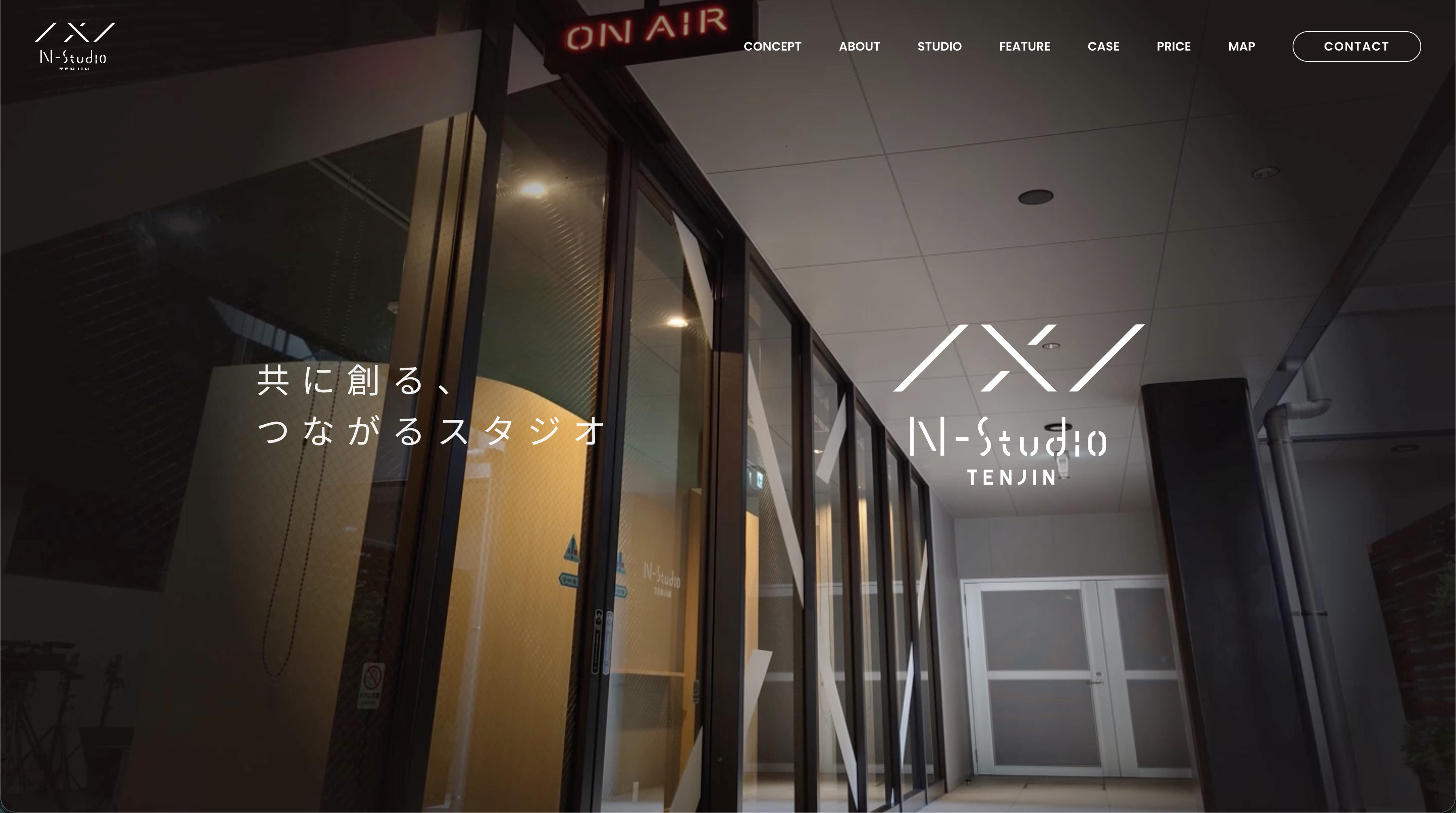 N-STUDIO TENJIN website